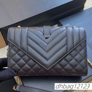 Lyxväska crossbody väska designer väska för kvinnor axelväska handväska kuvert väska messenger väska läder väskor silver kedja väska handväskor plånbok handväska hög kvalitet