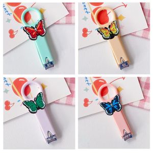 Clippers Trimmers Butterfly Cartoon Nagel Edelstahl Haltbarkeit Starker Anzug für Kinder Bk Fingernagel Männer falten Drop Lieferung Otkau