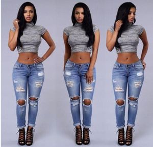 Whole Boyfriend Hole Ripped Jeans Women Pants Cool Denim Vintage Straight Jeans For Girl High Waist Casual Pants Female Slim 9380613