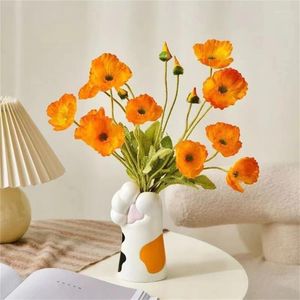 Vases Unique Claw Flower Vase Container Home Decors Wedding Parties Supply Gift