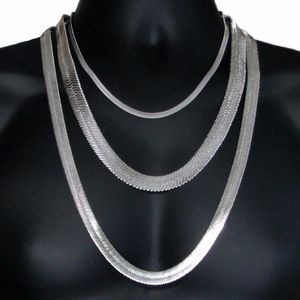 Mens Hip Hop Herringbone Gold Chain 75 1 1 0 2cm Silver Gold Color Herringbone Chain Statement Necklace High Quality Jewelry 2238