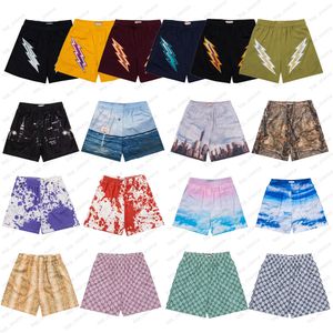 2023 Summer tech fleece New high quality leisure Brand LOGO Print sports shorts Fitness short gym outdoor training mesh breathable beach Black shorts A162