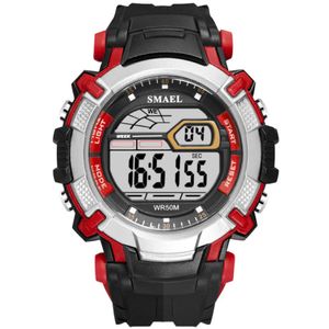 Luksusowe męskie zegarki Smael Digital Clock Alarm Wodoodporny sport