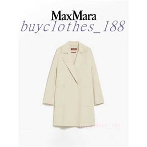 Kurtki damskie Wool Blend Coats Designer Trench Płaszcz 2024 Nowy wiosenny jesienna jesień Środkowa długość Koreańskie ubrania zimowe z paskiem 0TI5