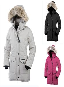 NYA 2022 KVINNOR UTOMOR PUR DOW JACKE HIVER TJÄRM VARM VINDOSKOSE GOOSE DOW PACK TITTRA FROURRURE HUVED JACKE4669350