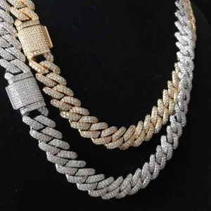 Iced Out Bling Bling Prong Cuban Link Chain 263b