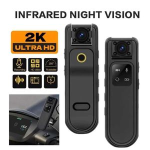 Sports Action Video Cameras Ultra High Definition 2.5K Portable Camera Human Body Camera Infrared Night Vision Device Mini Digital Recorder J240514