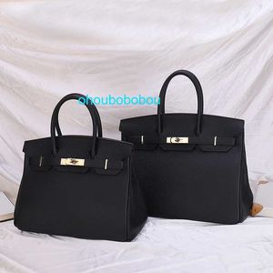 BK äkta läderhandväska Anpassad Guangzhou Womens Bag Top Layer Cowhide Color Matching Bag Have Logo Oh2t