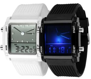 Personality Lcd Electronics Wrist Watch Originality Led Wrist Watch Silica Gel Number Show Wrist Watch5701720