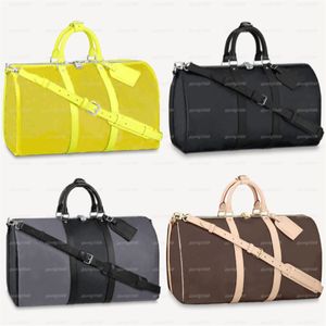 2021 Luxury 5A Handbags Cross Body Laser PVC Transparent Duffle Bag Brilliant Colour Luggage Travel Bag Large Capacity Handbag Shoulder 219x