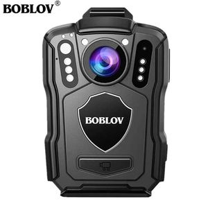 スポーツアクションビデオカメラBoblov New M5 1440p Human Camera 170 Police Video Recorder 15時間録音設置カメラIP67防水ミニカメラJ2405