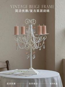 Держатели свечей Rococo Crystal Candelabra держатель свадебный украшение