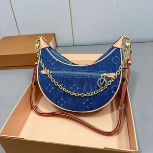 10a Fashion Stylish Womens 26cm Designer Underarm Denim 24SS Crossbody Tote Shoulder Luxury Sofisticated Pea Bag Ticgm