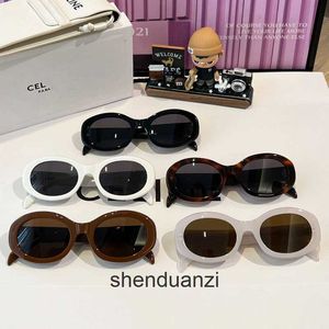 Celline High End Designer Sunglasses para novos óculos de sol com óculos ovais resistentes Original 1 a1 com logotipo e caixa reais