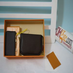 財布デザイナーLuxurys高品質lビルフォールドウォレットパリ格子縞のスタイルデザイナーメンズ女性ポケットラグジュアリーウォレットハンドバッグwith box tot 298m