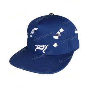 CH Casquette Designer Letters Print Fashion Street Hiphop Baseball Hat färgad Cross Casual Flat Cap