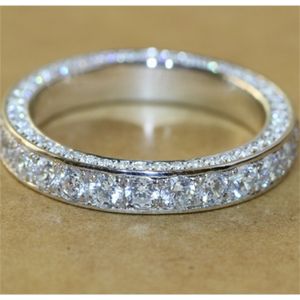 Wedding Rings 925 Ladies Fashion Love Rings Finger Jewelry Sterling Silver Engagement Wedding Band Rings For Women Y0420 222P