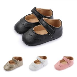First Walkers Baby Shoes Infant born Girl Princess NonSlip Lace Flower Solid