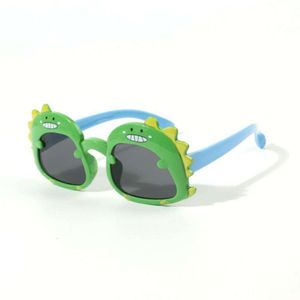 Bambini estivi carini dinosauri cartone animato protezione solare per esterni occhiali per bambini per bambini occhiali da sole Uv400 L2405