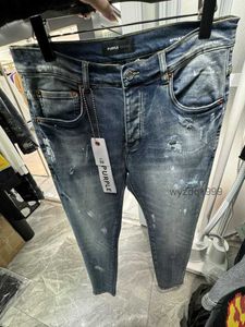 713 jeans de alta qualidade roxos jeans de motocicleta de motocicleta jeans jeans jean rock skinny slim ripped hole scuri