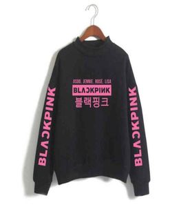 Woman Hoodie Blackpink KPOP Spetshirt Hip Lettere casual Lettere con cappuccio Stampato vestiti Pullover Outwear Long Sleeve27015804782