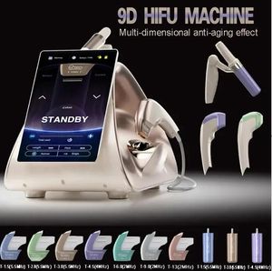 Clinic use 9D Hifu Lift Facial Anti-Wrinkle Ultra Ultrasonic body slimming skin tightening wrinkles removal skin lift resurfacing erase signs of aging machine