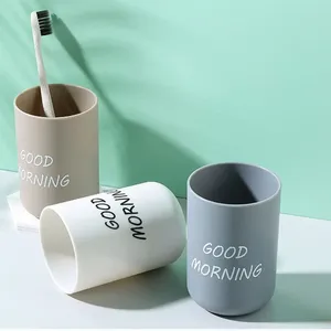 Tumblers Plastic Couple Portable Travel Mandatory Household Supplies Water Cup Storage Brushing Toothbrush Holder