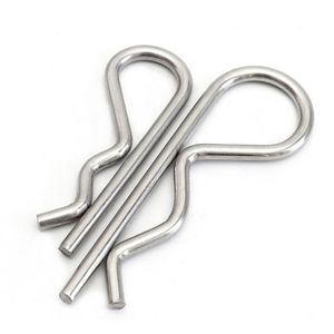 Type R cotter pin Corrugated carbon steel elastic pin Fixed limit pin Factory direct sales Support customization
