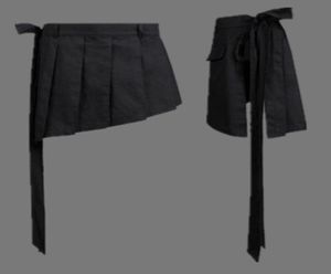 WHOLEMEN039S Krótkie spódnice hipotenusa Tether Fartuch swobodne spódnica krótkie Mężczyznę Klub nocny punktowy pokaz mody Short8468700