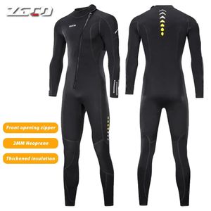 3mm Neopren Wetsuit Erkekler Surf Tüplü Dalış Takım Ekipmanı Sualtı Balıkları Mayo Kites Swear Garip Islak Takım Ekipmanları 240507