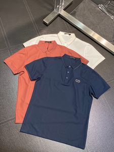 Erkek Polo Gömlek Tasarımcı Polos Gömlekler İçin Moda Odak Nakış Jamboider Jarter Küçük Arılar Baskı Desen Kıyafetleri Tee Siyah ve Beyaz Erkek T Shirt Tx8