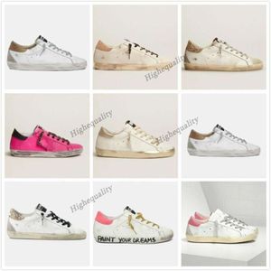 Med Box Sneakers Designer Shoes Trainers Fashion Italy Es Super Star Women Luxury Pink Golden Golden Goos Goode Goosse Goosee Goose's Goldenstar Goosesneakers EKD0