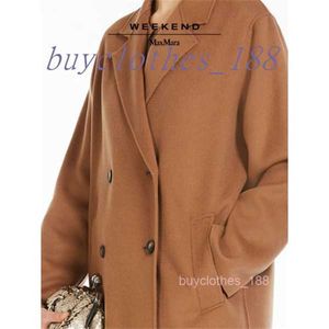 Jackets femininos Mistura de lã Casacos Designer Trench Coat 2024 Novo Primavera Autumn Mid Lenge Moda Coreana Roupas de inverno com cinto EWO6