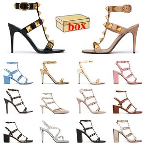 Top moda lady slingback sandálias famosas famosas mulheres saltos altos bombas bombas slides plataforma de luxo rebette de couro mano