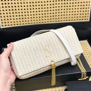 최고 품질의 Lady Weave Beach Bag Faching Womens 클래식 플랩 클러치 럭셔리 디자이너 Weekender Crossbody Bag Mens 토트 핸드백 여행 어깨 봉투 가방