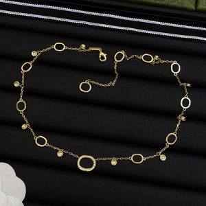 Luxus G Halskette Armband Schwester Halsketten Diamant Set Frauen Männer Geschenk Gold Spliver Klassische Halskette Designer Schmuck kostenlos Versand