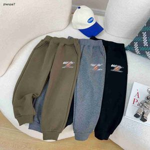 Top sweat pants for kids Elastic waist baby Leggings Size 110-150 CM Letter logo printing children trousers Oct15