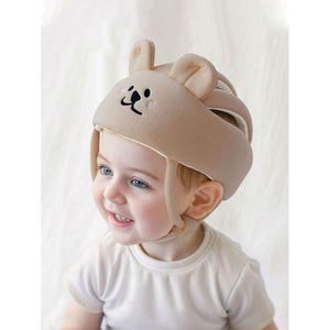 Spädbarnsbarn No Bumps Safety Cushion Bumper Bonnet Head Protector - Baby Helmet for Crawling Walking Run L2405