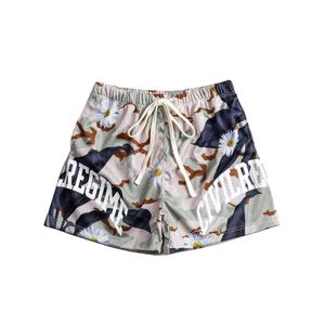 Heta försäljning män mesh shorts sommar mode anpassad sublimering 100% polyester zip pocket mesh shorts bästa gatastil kort