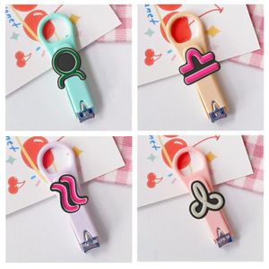 Kitchen Scissors Twee Constellations Cartoon Nail Clippers Stainless Steel Creative Childrens Small Bk Portable Durability Strong Drop Otosf