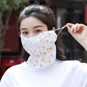 Bandanas Uv Resistant Colorful Sun Protection Breathable Anti-dust Sports Entertainment Hiking Scarves Camping Sunscreen Mask