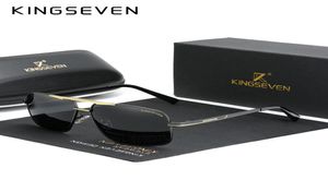 Kingseven New Fashion Men039s Glasses Polarized Fishing Driving Sunglasses Brand Men Stainses