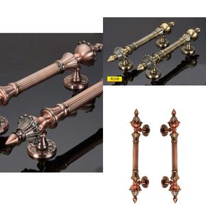 New 1pcs Upscale European Handles Antique Villa Archaize Handle for Wooden Glass Ktv/hotel Wood Pull Door Hardware