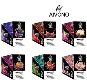 AIVONO AIM Bingo 4000 sbuffi sigarette elettroniche usa e getta barra vaporizzatore 5% 2% 0% vaporizzatore pod penna 1100Mah cavoh shisha ha perso mary os4000