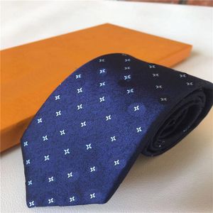 2024 Luxury Designer Mens 100% Tie Silk Slips Check Aldult Jacquard Party Wedding Business Woven Fashion Design Hawaii Neck Ties With Box