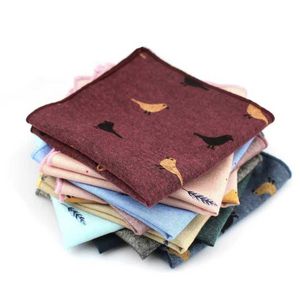 Bandanas Durag Adult Bawełna Uchwyt z męską drukowaną Hanji Business i kieszonkową rękojeść o szerokości 25 cm ślubu Hanji J240516