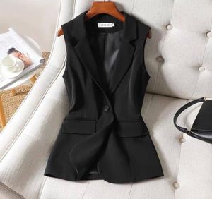 Weste Women039s Spring Style Slim Fit Professionelle Texturanzug Jacke mit Weste 39761373795490