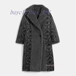 Kvinnorjackor Wool Blend Coats Designer Trench Coat 2024 Ny Spring Autumn Mid Length Korean Fashion Winter Clothes With Belt UI3U