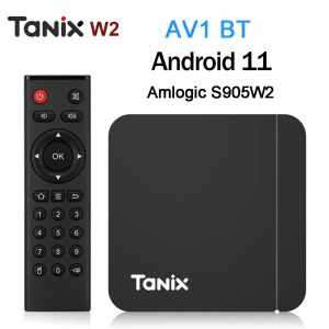 Box Tanix W2 Android 11 TV Box Amlogic S905W2, DualBand WiFi, 4K HD Media Player, AV1 Codec, Bluetooth, 2 ГБ/16 ГБ или 4 ГБ/64 ГБ опции