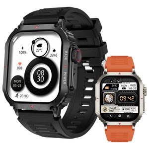 DK66 Smart Watch Wireless Caricatore da 1,95 pollici NFC GPS Wireless Caring Tracker 330*385 HD Screen Men Smartwatch Bluetooth Call